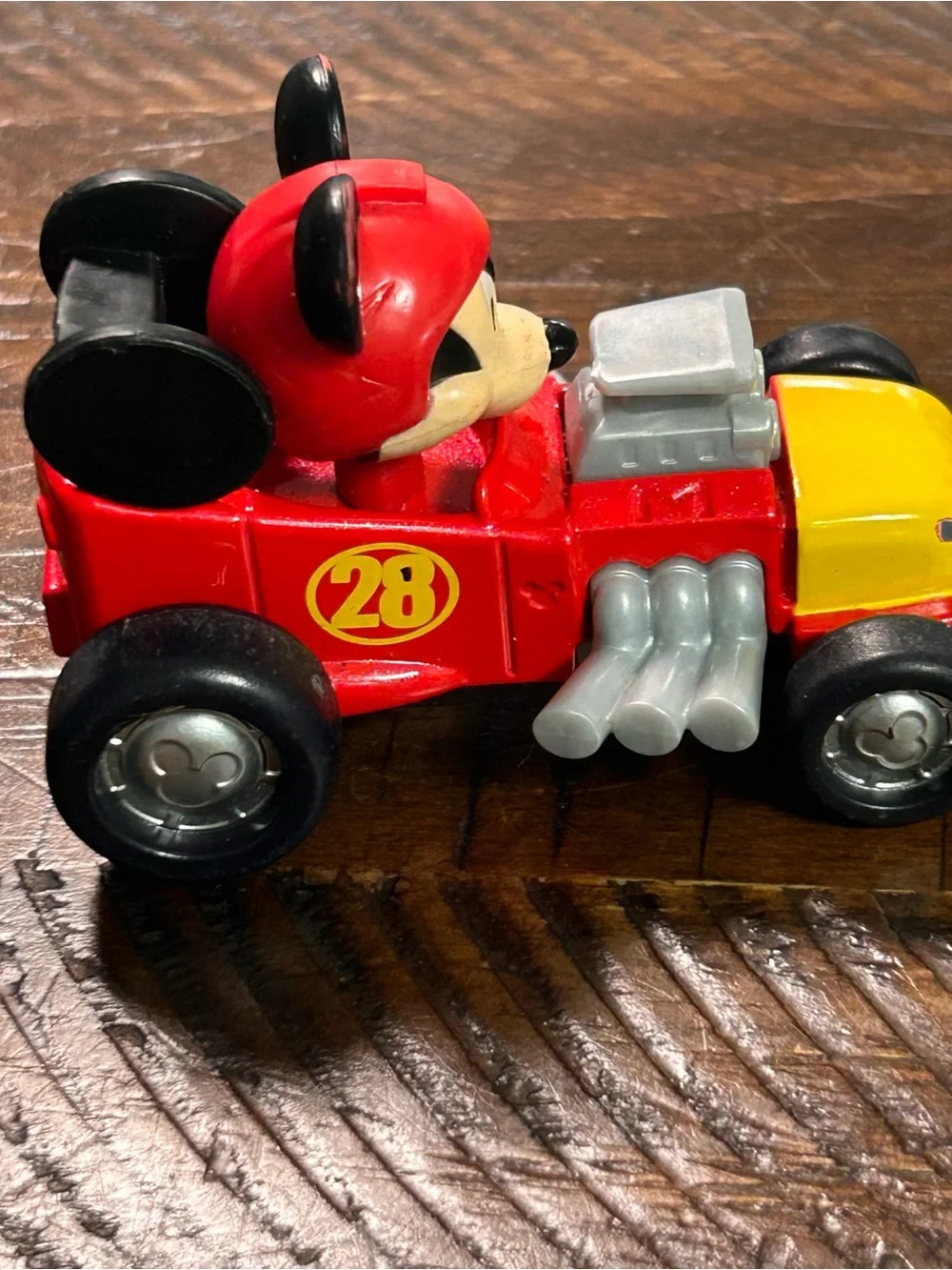 Mickey Mouse Hot Rod Racer #28 Diecast 2016 Mattel Disney